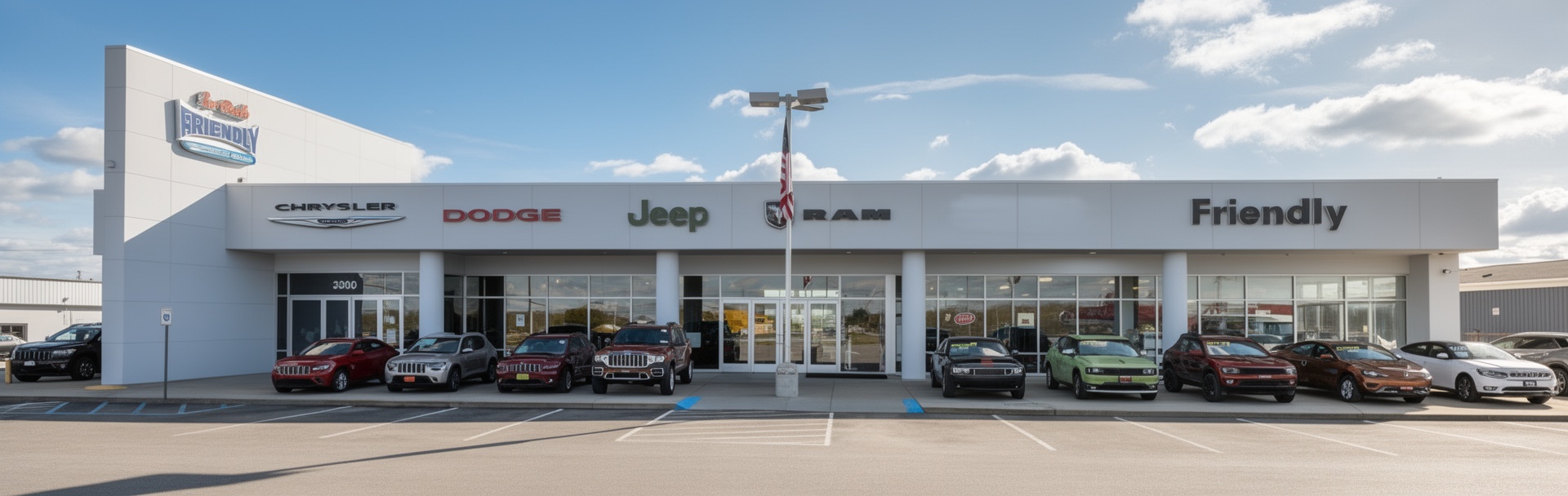 Jim Riehl's Friendly CDJR Lapeer dealership in Lapeer, MI