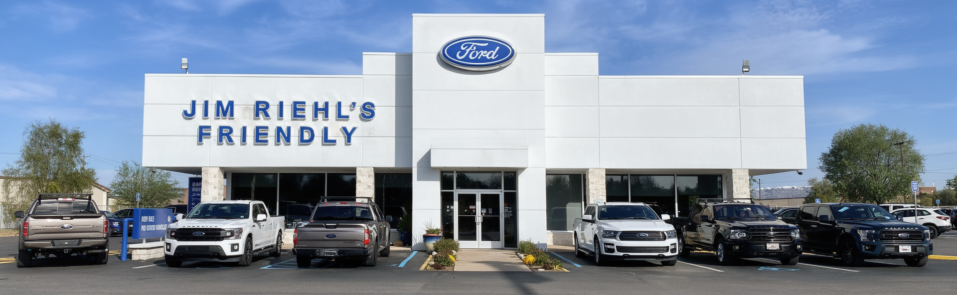 Jim Riehl's Friendly Ford dealership in Charlevoix, MI