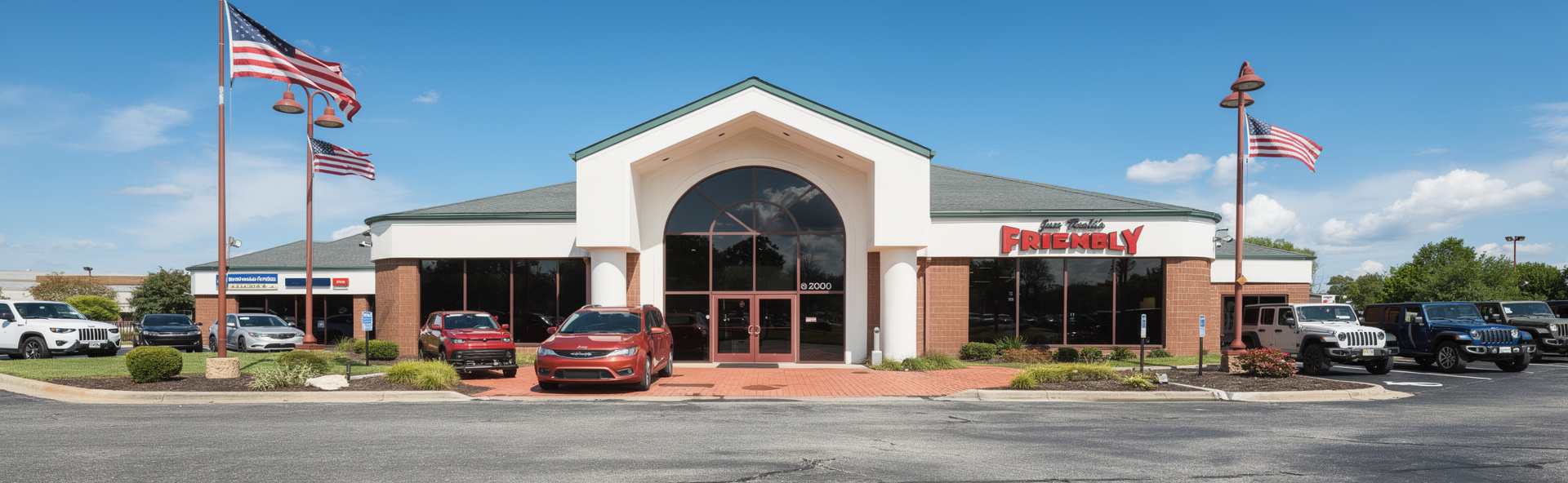 Jim Riehl's Friendly CDJR Romeo dealership in Washington Twp, MI