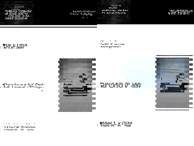 2026 Ram ProMaster Cargo Van Tradesman