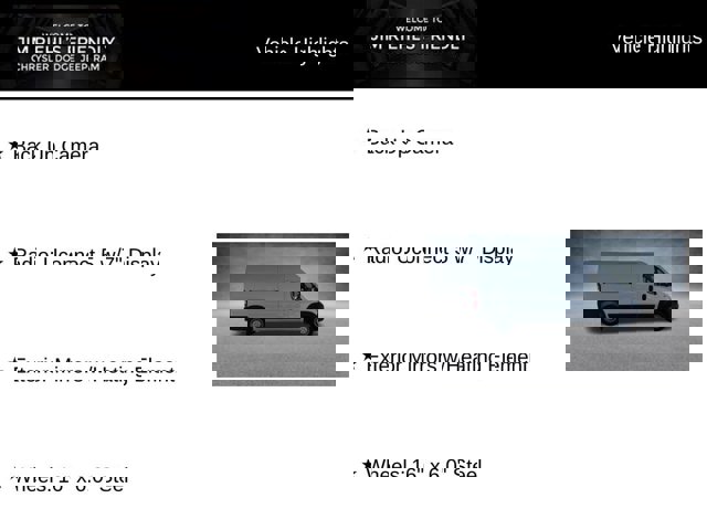 2026 Ram ProMaster Cargo Van Tradesman