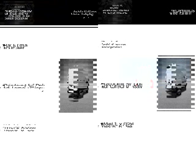 2026 Ram ProMaster Cargo Van Tradesman