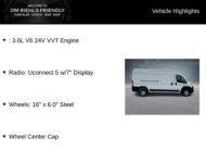 2026 Ram ProMaster Cargo Van Tradesman
