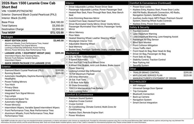2026 Ram 1500 Laramie