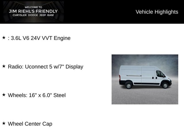 2026 Ram ProMaster Cargo Van Tradesman