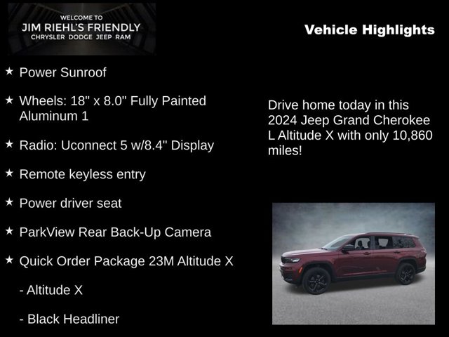 2024 Jeep Grand Cherokee L Altitude X