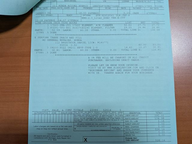 2023 Honda Accord Hybrid Sport-L