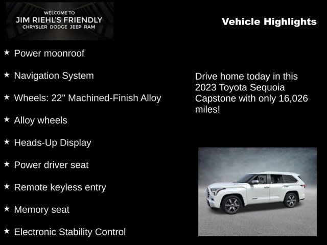 2023 Toyota Sequoia Capstone