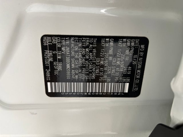 2021 Nissan Rogue SV