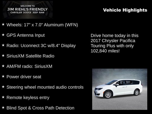 2017 Chrysler Pacifica Touring Plus