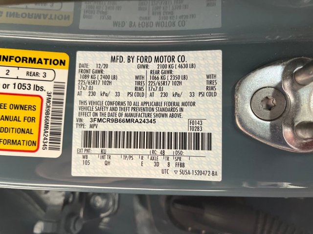 2021 Ford Bronco Sport Big Bend