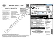 2014 Nissan Rogue Select S