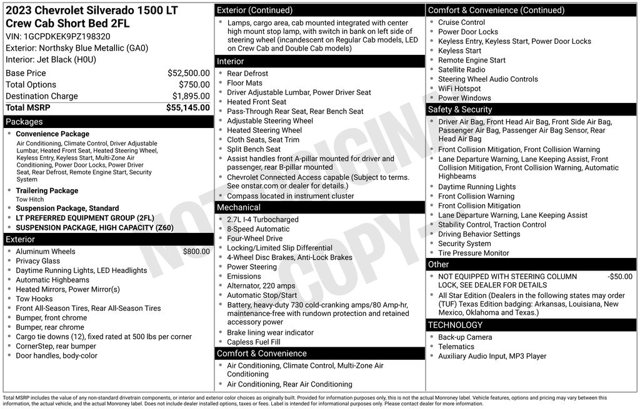 2023 Chevrolet Silverado 1500 LT