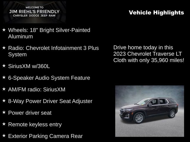 2023 Chevrolet Traverse LT Cloth