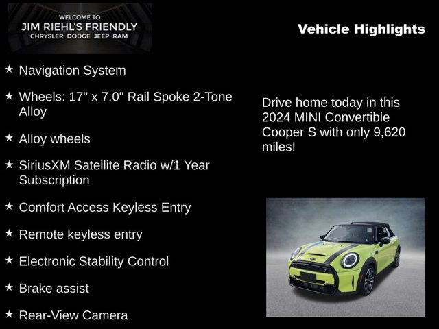2024 MINI Convertible Cooper S