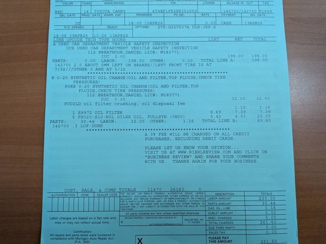 2014 Toyota Camry LE