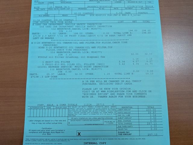 2025 Mazda CX-5 2.5 S Preferred Package