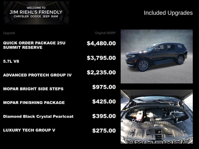 2022 Jeep Grand Cherokee L Summit Reserve