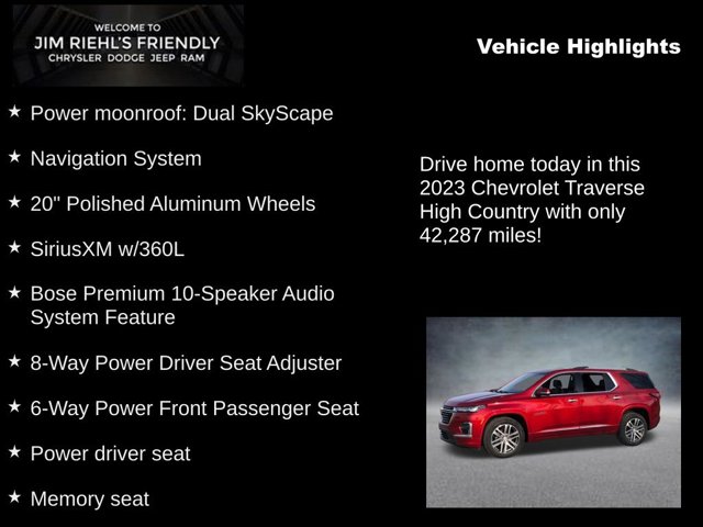 2023 Chevrolet Traverse High Country