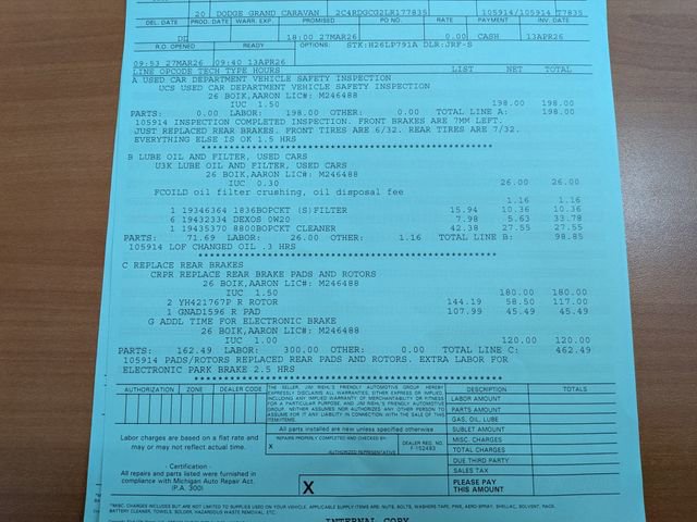 2020 Dodge Grand Caravan SXT