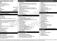 2015 Toyota Highlander Limited Platinum