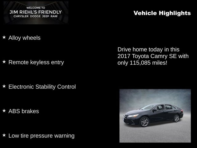 2017 Toyota Camry SE