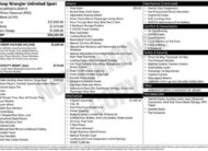 2017 Jeep Wrangler Unlimited Sport