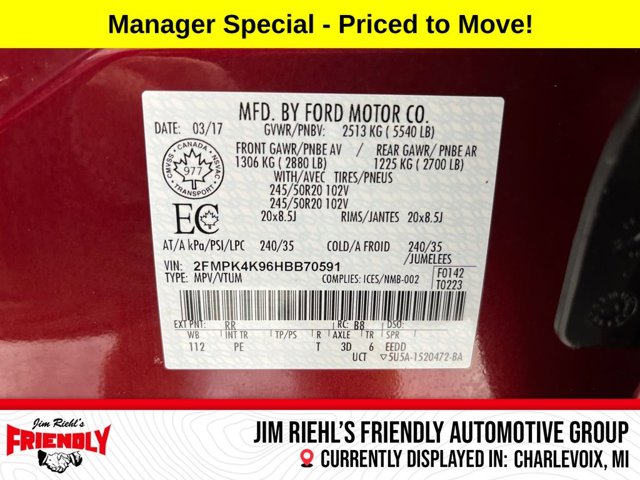 2017 Ford Edge Titanium