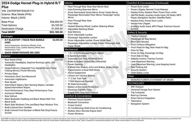 2024 Dodge Hornet R/T Plus