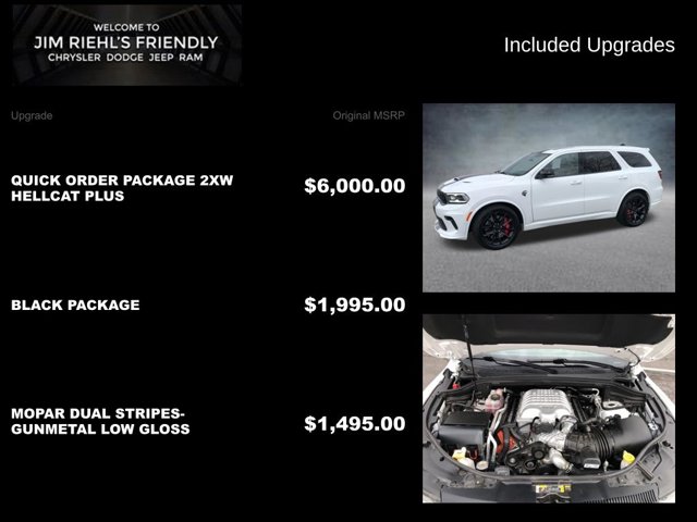 2024 Dodge Durango SRT Hellcat Plus