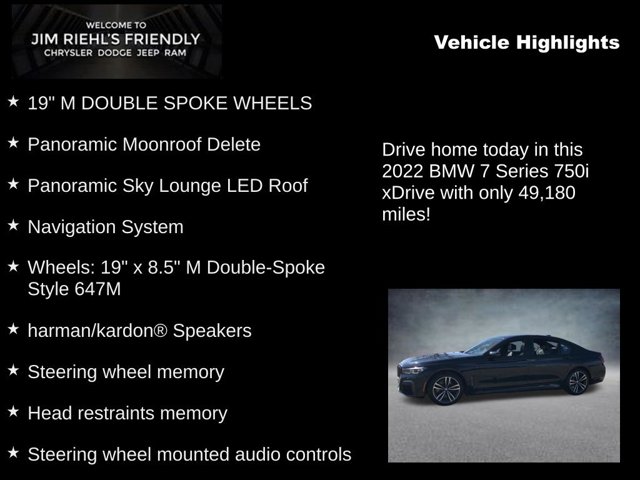 2022 BMW 7 Series 750i xDrive