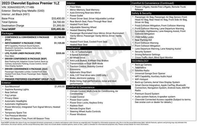 2023 Chevrolet Equinox Premier