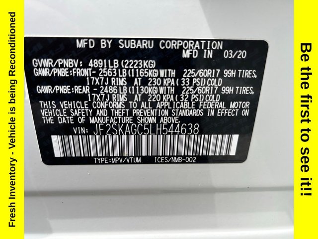 2020 Subaru Forester Premium
