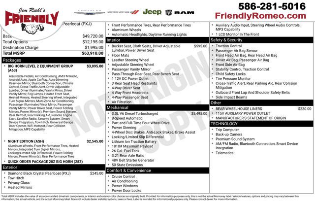 2023 RAM 1500 Big Horn/Lone Star 4x4 Crew Cab 5'7's photo