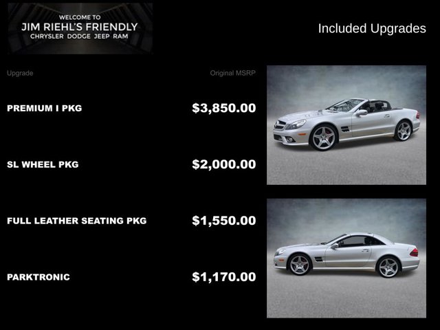 2011 Mercedes-Benz SL-Class SL 550