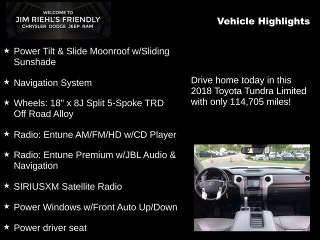 2018 Toyota Tundra 4WD Limited