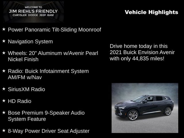 2021 Buick Envision Avenir