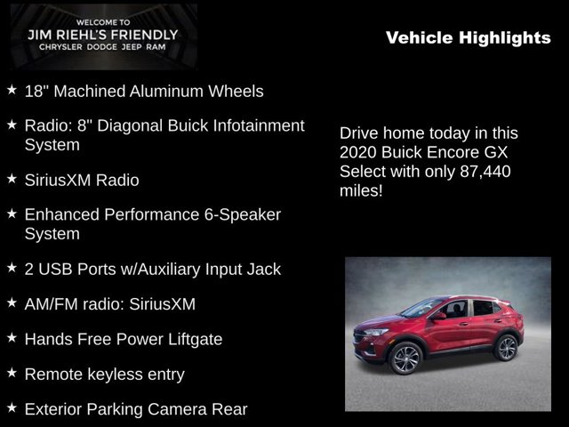 2020 Buick Encore GX Select